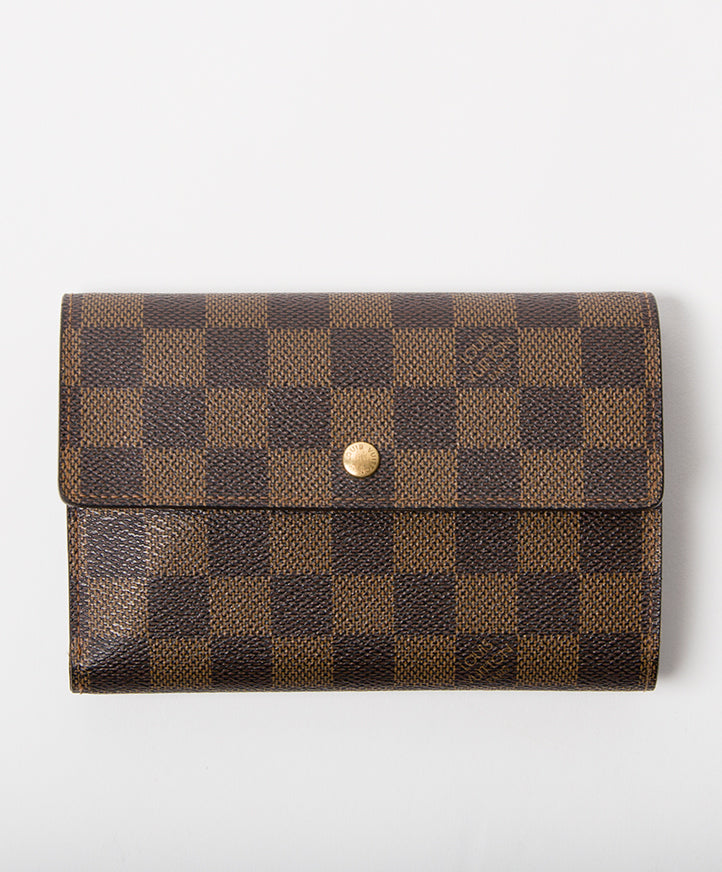 buy online safe secure seconde main Louis Vuitton wallet damier 100% authentic designer items best price
