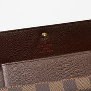 Louis Vuitton damier wallet second hand in perfect condition shop safe online designer vintage Labellov