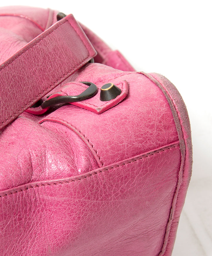 2de hands balenciaga city roos kopen aan de beste prijs Belgie, antwerpen shop labellov