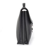 Hermes Sac à Dépêches Briefcase Togo Black PHW preowned designer handbags for sale online labellov europe