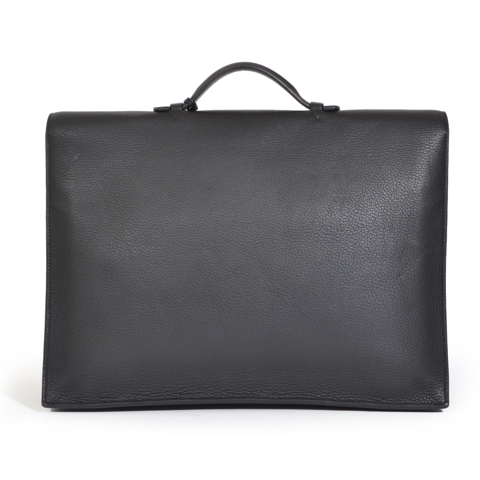 Hermes Sac à Dépêches Briefcase Togo Black PHW acheter seconde main designer vintage