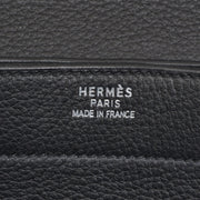 Hermes Sac à Dépêches Briefcase Togo Black PHW secodnhand designer handbag accessories