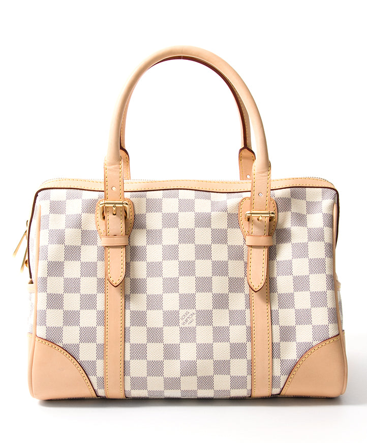 koop veilig online tweedehands designer vintage louis vuitton damier berkeley best price online webshop labello