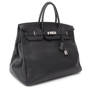 Hermès Birkin Bag 40 Black Togo PHW shop safe online secondhand
