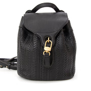 Vintage Delvaux Toile Cuir Backpack Black. Koop veilig online tweedehands Delvaux aan de best prijs. Acheter en ligne seconde main sac a main.