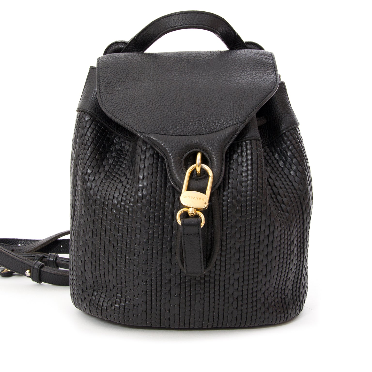 Vintage Delvaux Toile Cuir Backpack Black. Koop veilig online tweedehands Delvaux aan de best prijs. Acheter en ligne seconde main sac a main.