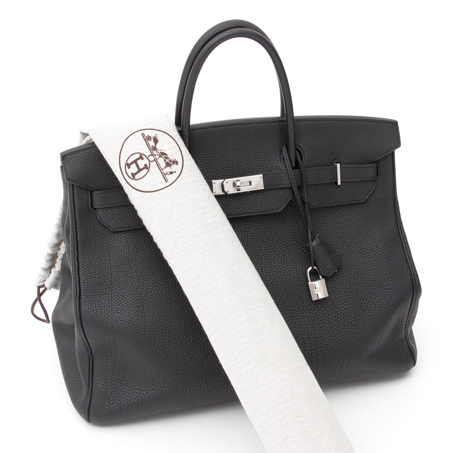 Hermès Birkin Bag 40 Black Togo PHW koop veilig online tweedehands