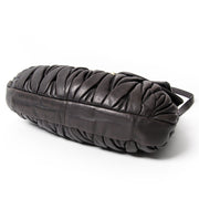 Miu Miu Black Coffer Matelasse Leather Bag authentic secondhand safe online shopping fashion bags it bags webshop Belgium Antwerp LabelLOV designers labels high end brands