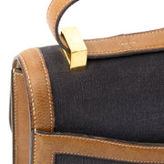 koop online tweedehands Hermes Constance Leather Canvas tweedehands in goede staat webshop , showroom antwerpen.