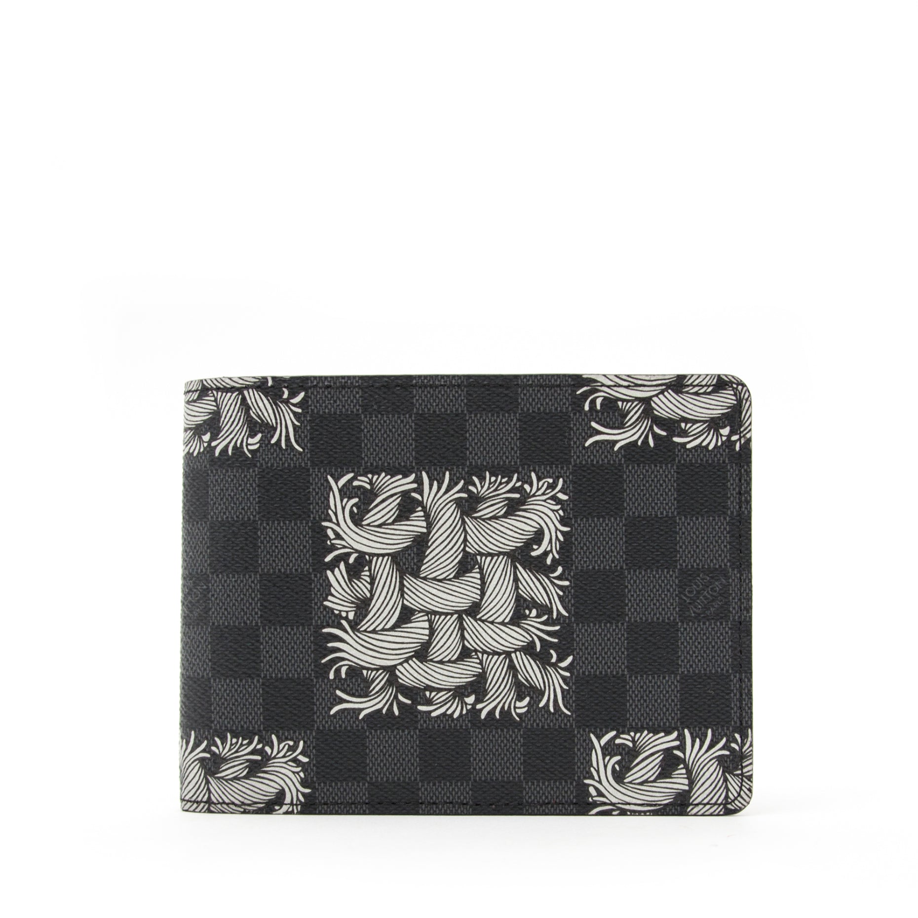 Limited edition Louis Vuitton Damier Graphite Nemeth Multiple Men Wallet