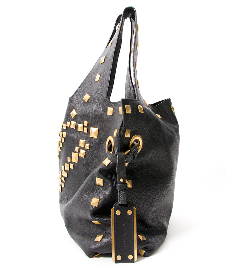 Givenchy Studded Shopper authentique seconde main en ligne shopping webshop Anvers Belgique LabelLOV mode en vogue style luxe marques designer sacs