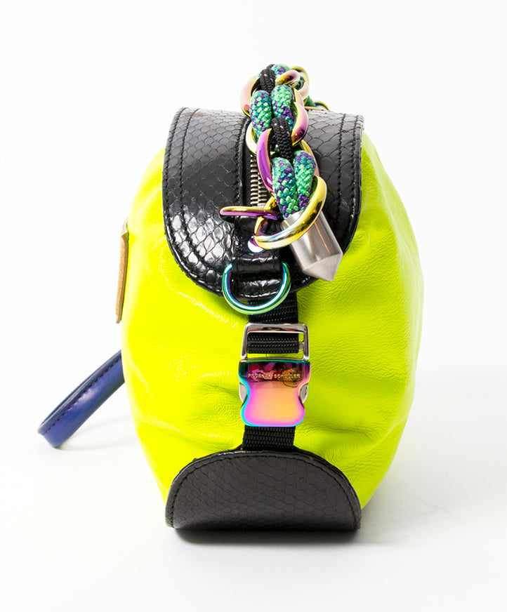Proenza Schouler Limited Edition Neon Small Bag authentic secondhand safe online shopping webshop Belgium Antwerp LabelLOV fashion style high end labels luxury brands designer