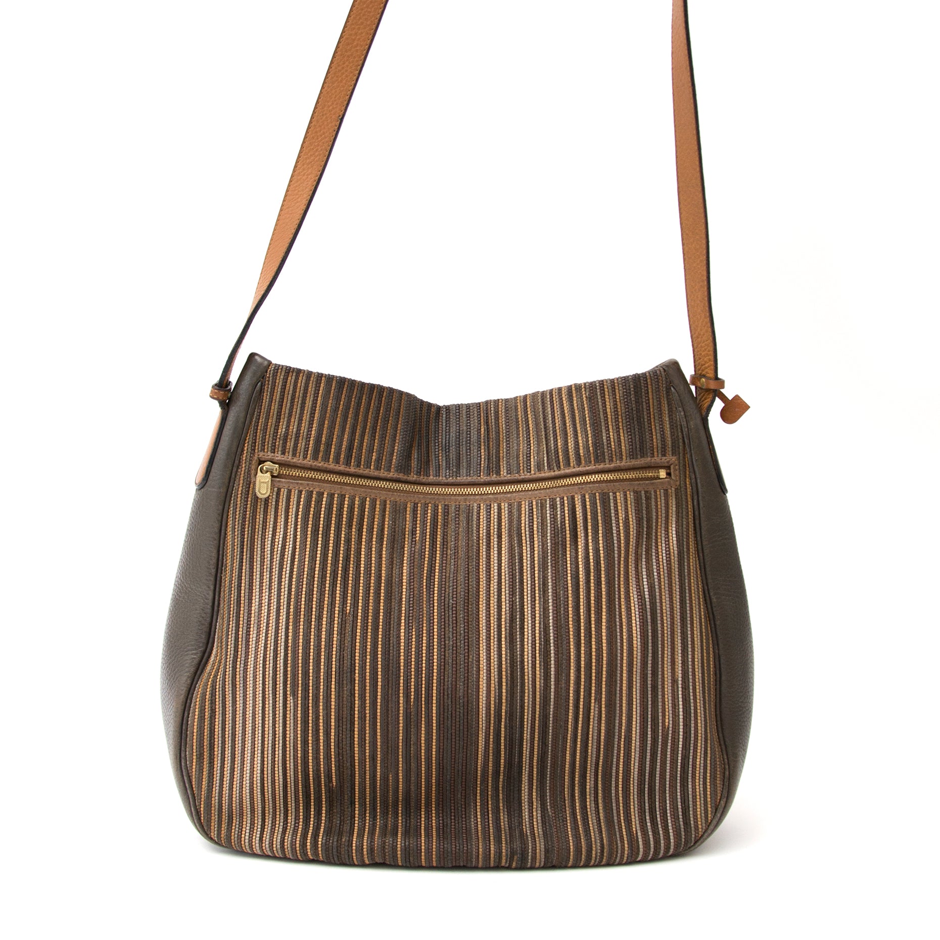 Delvaux Toie de Cuire 'Banniere' Shoulder Bag te koop