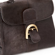 Delvaux Café Pony Hair Brillant PM webshop worldwide shipping 100% authentic secondhand luxury