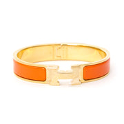 Koop veilig online tweedehands Hermes clic clac oranje armband email net als nieuw