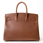 buy safe online secondhand designer vintage Hermes Birkin 35 ghw net als nieuw