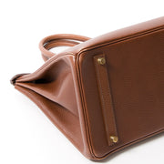 buy safe online secondhand designer vintage Hermes Birkin 35 ghw net als nieuw