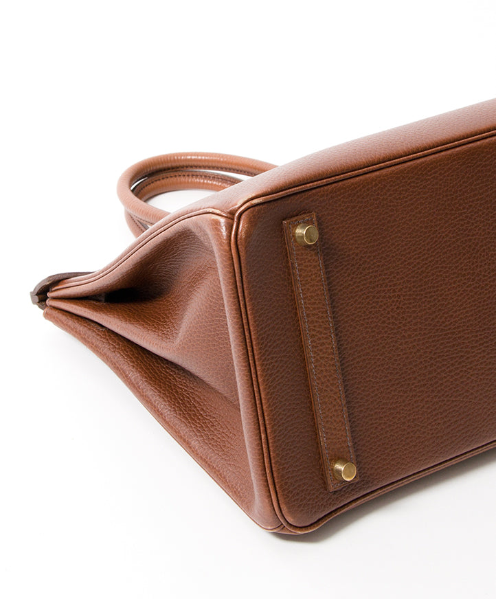 buy safe online secondhand designer vintage Hermes Birkin 35 ghw net als nieuw