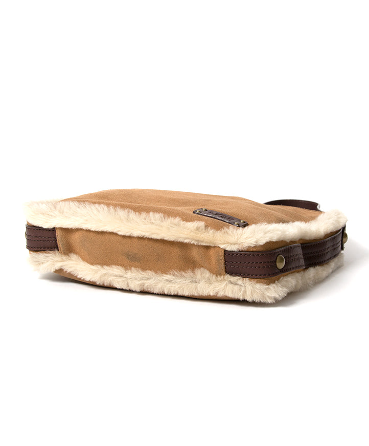 Ugg Shearling Suede Shoulder Bag authentique sacs marques luxe designer en vogue en ligne mode webshop LabelLOV shopping Belgique Anvers secure sécuré sécurité