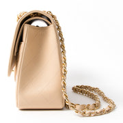 Chanel Nude Caviar Jumbo Double Flap Bag secondhand authentic safe online shopping webshop flap bag Antwerp Belgium LabelLOV labels high end brands designer it bag luxury fashion