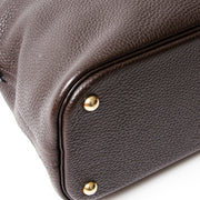 Hermès Bolide 35 Chocolat Brown Clemence authentic secondhand safe online shopping webshop LabelLOV Antwerp Belgium luxury brands designer high end labels fashion style bags