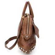 Sonia Rykiel Nut Python Top Handle Hobo Bag acheter en ligne authentique vintage designer sac