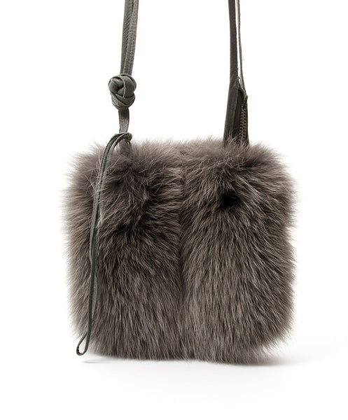 Rick Owens Fox Fur Shoulder Bag – Labellov