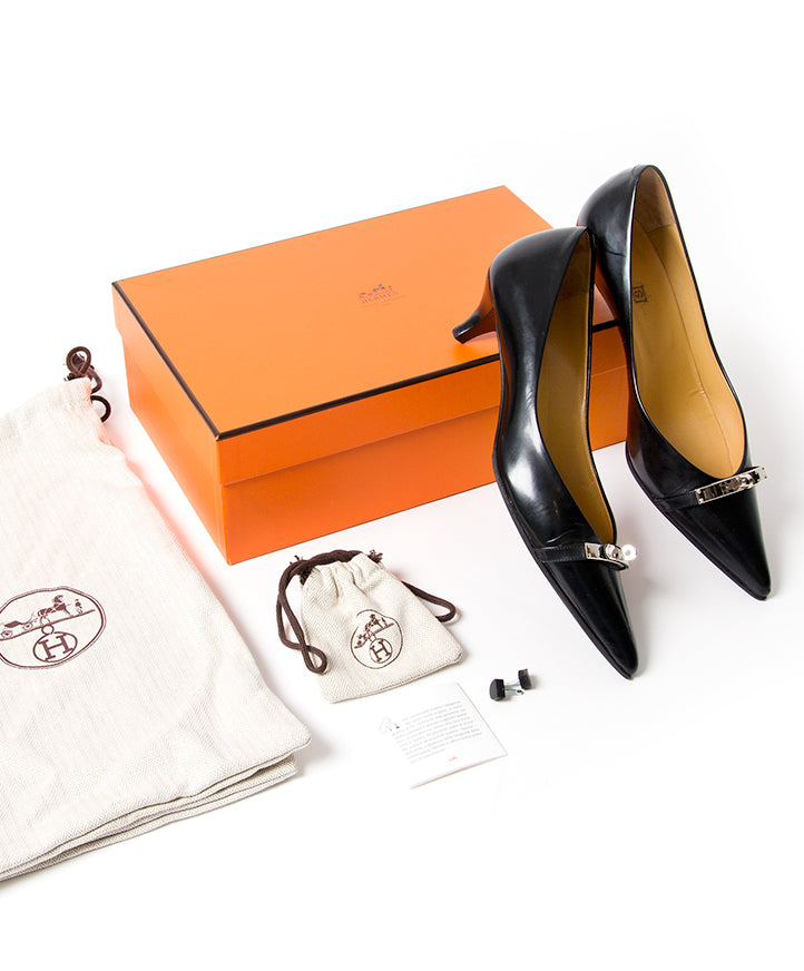 Hermès Court Shoes seconde main authentique en ligne shopping webshop Anvers Belgique LabelLOV mode en vogue style designer luxe marques chaussures