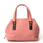 koop veilig online tweedehands Chanel schoudertas roos aan de beste prijs online webshop labellov