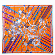 Hermès 'Concours D'Etriers' Silk Carré Scarf authentique seconde main en ligne shopping webshop Anvers Belgique LabelLOV mode en vogue style luxe marques designer écharpe