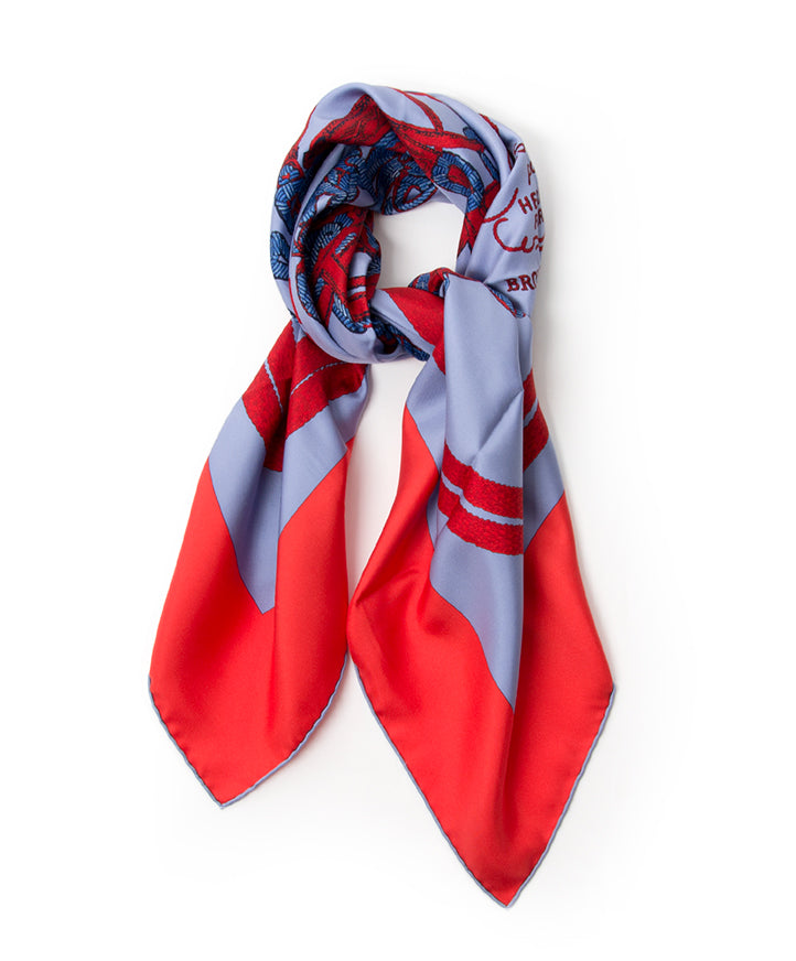 New Authentic NEW Hermès Carré Silk Scarf Lilac & Raspberry – Labellov