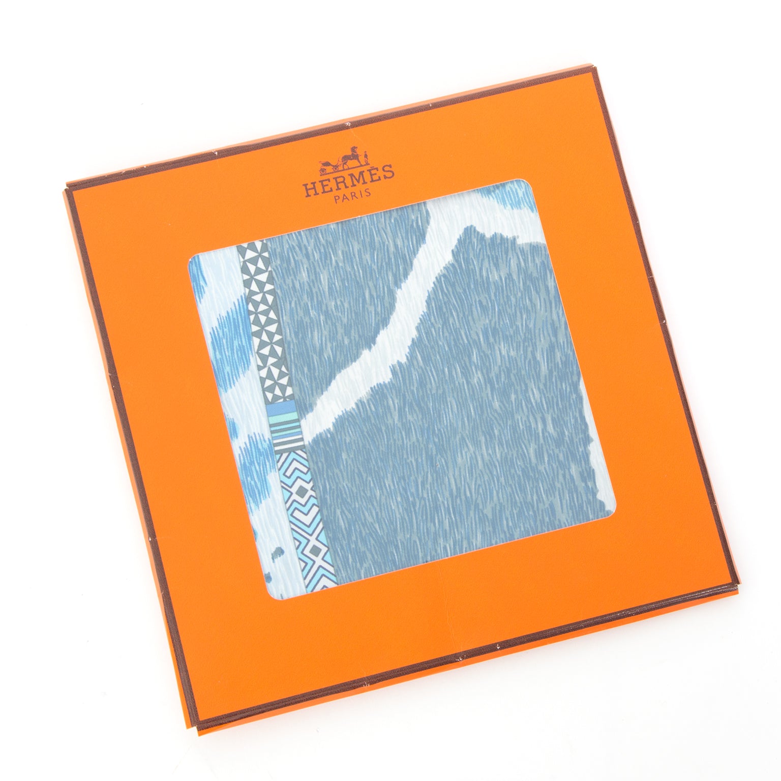 acheter en ligne seconde main echarpes hermes turquoise
