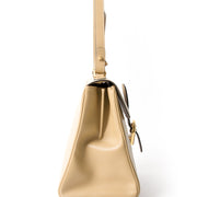 Delvaux Brillant MM Sand second hand authentic safe online shopping webshop LabelLOV Belgium Antwerp luxury brands bags high-end labels designer fashion