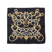 Hermes Gold Chain Scarf, Labellov verkoopt tweedehands Hermes sjaals met de juiste prijs.