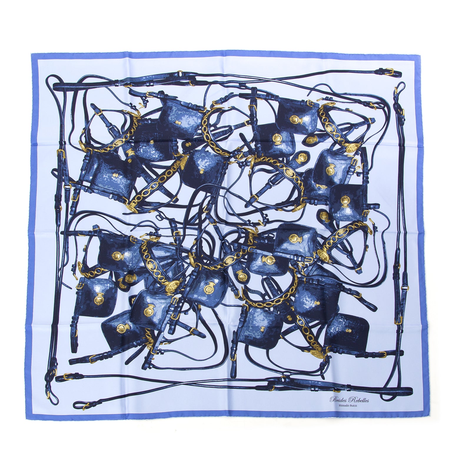 acheter en ligne seconde main echarpes Brides rebelles carré scarf