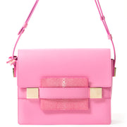 Delvaux Le Madame Pink seconde main authentique en ligne shopping webshop Anvers Belgique LabelLOV luxe marques designer fashion style sacs