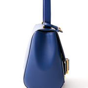 Delvaux Simplissime City PM Blue second hand authentic safe online shopping webshop LabelLOV Belgium Antwerp luxury brands bags high-end labels designer fashion