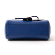 Delvaux Simplissime City PM Blue seconde main authentique en ligne shopping webshop Anvers Belgique LabelLOV luxe marques designer fashion style sacs