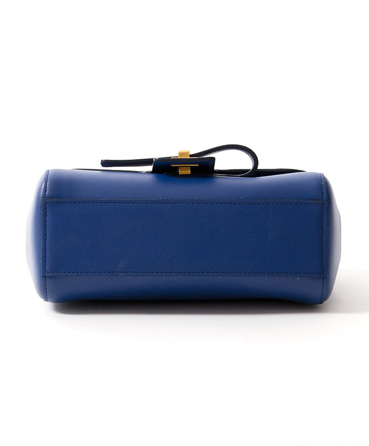 Delvaux Simplissime City PM Blue seconde main authentique en ligne shopping webshop Anvers Belgique LabelLOV luxe marques designer fashion style sacs