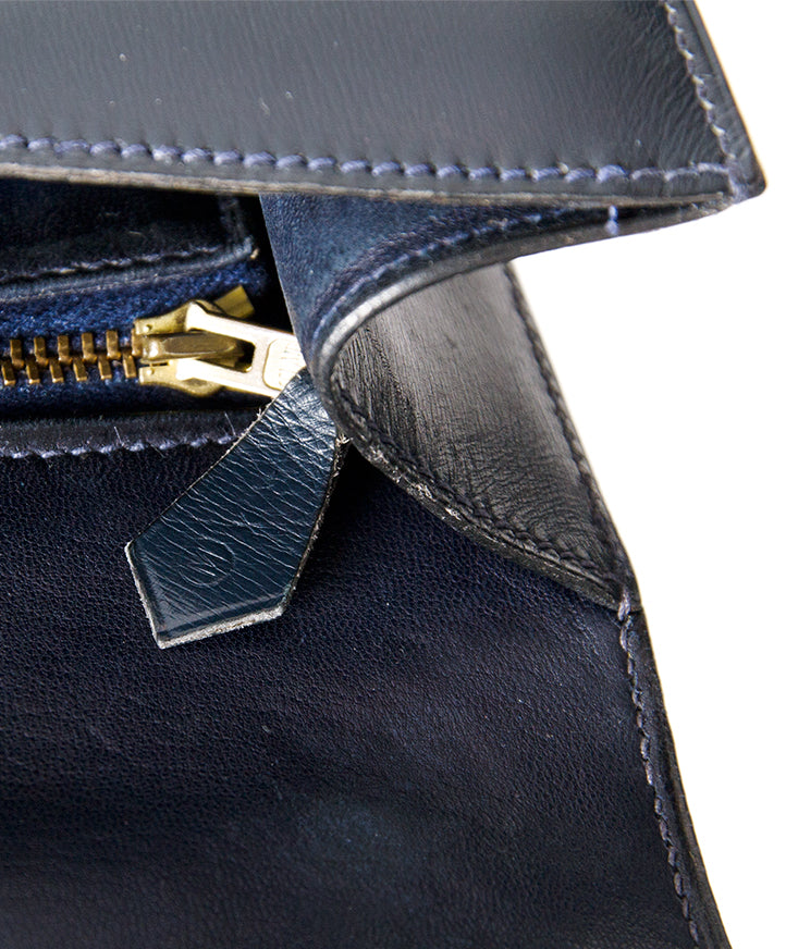Hermès Constance Bag Navy Blue Marine koop veilig online 2de hands Hermes constance vintage net als nieuws aan de beste prijs 100% echt authentiek