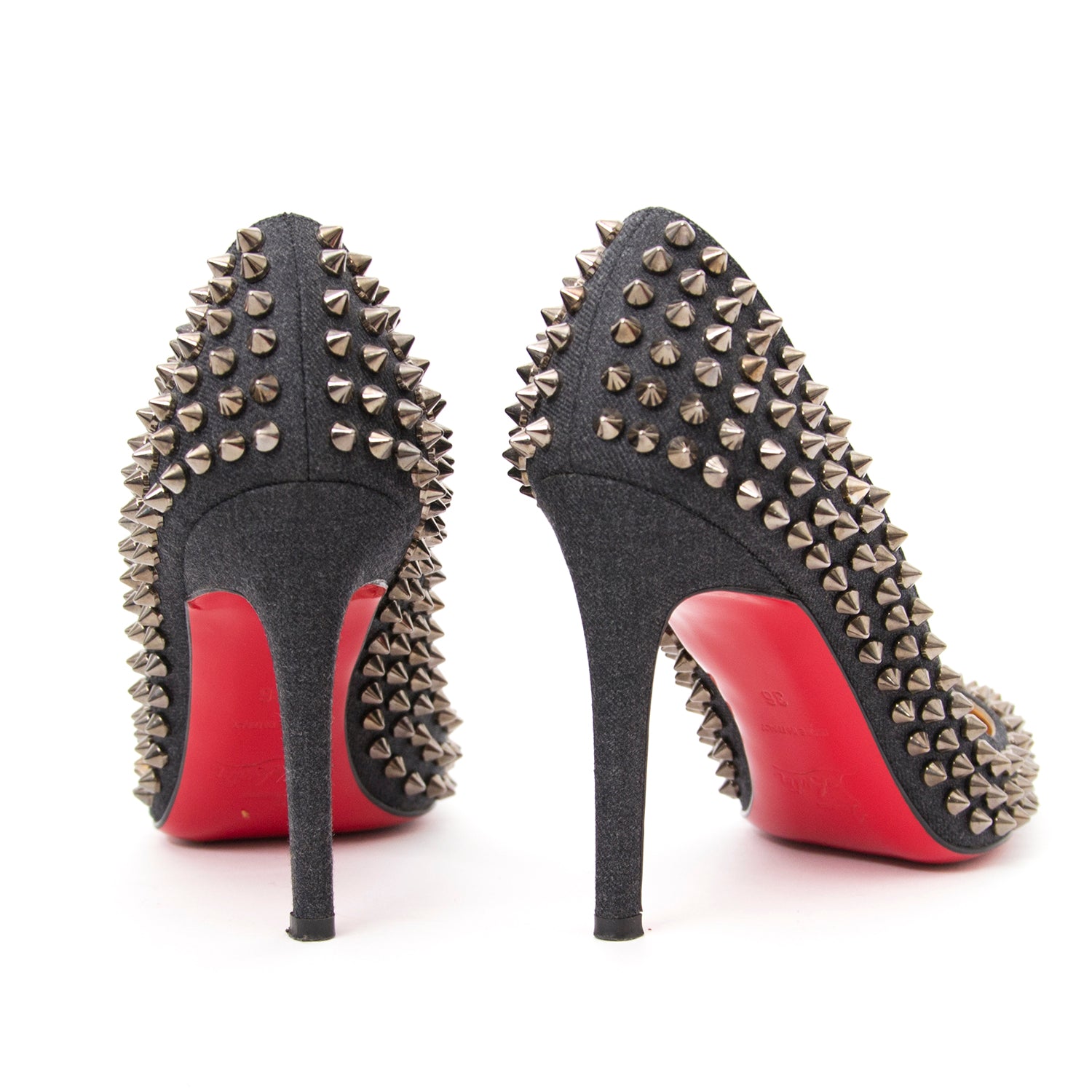 Christian Louboutin Follies Spikes 100mm – Labellov