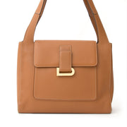 koop veilig Delvaux Cognac D Shoulder Bag aan de beste prijs webshop labellov.com