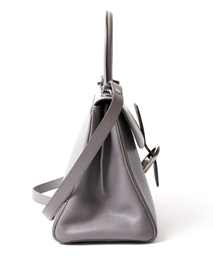 Delvaux Brillant MM Grey