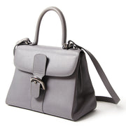 Delvaux Brillant MM Grey Delvaux Brillant MM second hand authentic safe online shopping webshop LabelLOV Belgium Antwerp luxury brands bags high-end labels designer fashion