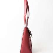 Delvaux Flambeau Trotteur Rosso Tote tweedehands authentiek merken merktassen designer luxetassen tassen handtassen veilig online shoppen webshop mode België Antwerpen LabelLOV