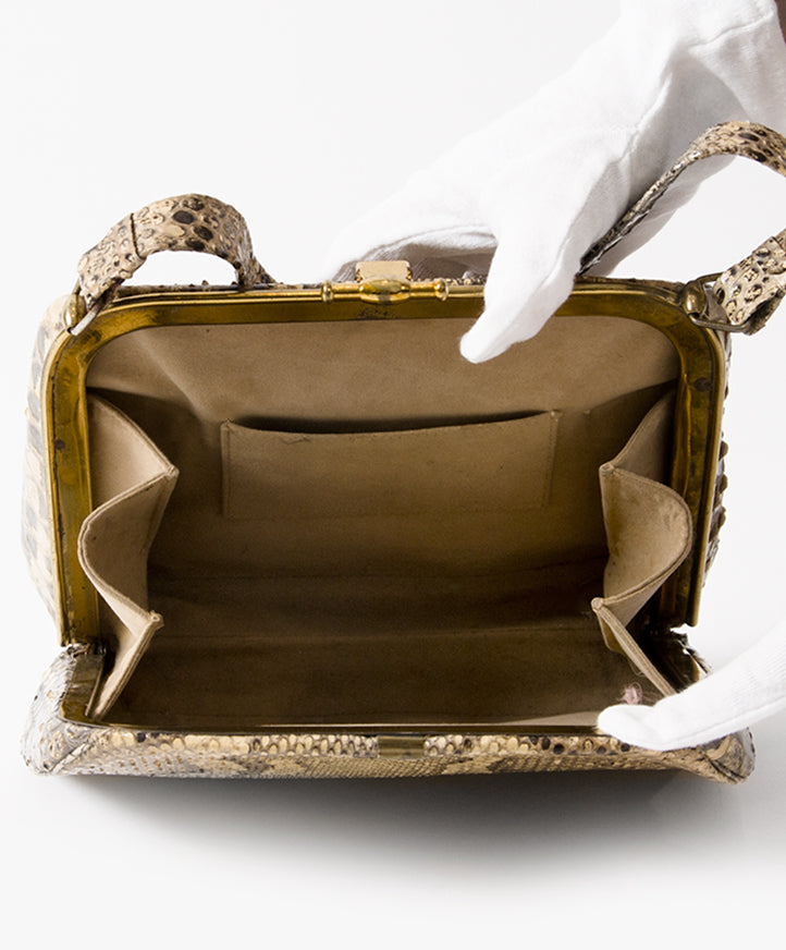 tweedehands slang pyhton handtas aan de beste prijs online webshop labellov. com