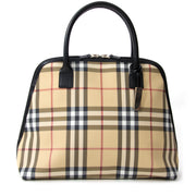buy safe and secure second hand burberry horseferru check top handle bag at the best price webshop labellov