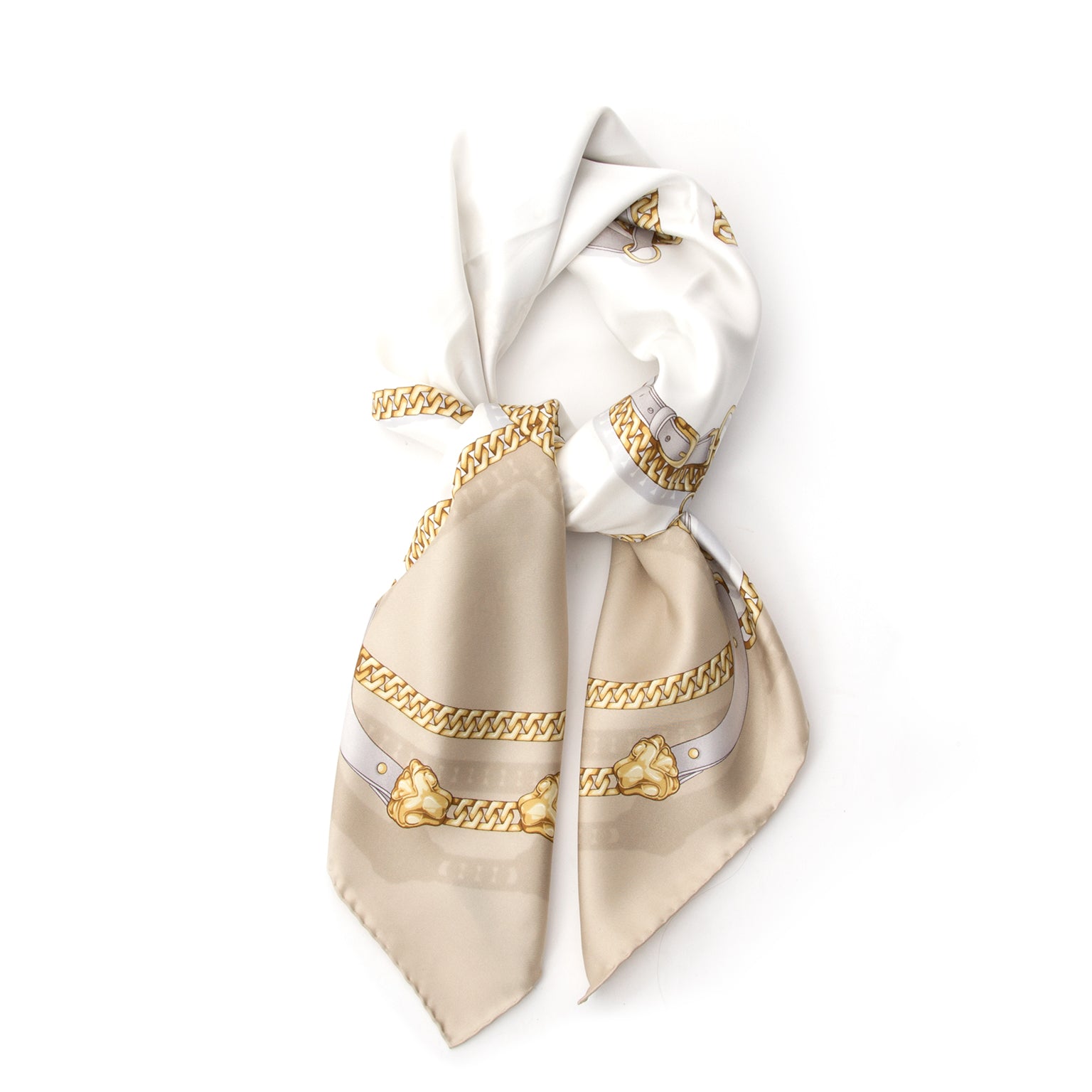 acheter en ligne seconde main comme neuf gucci creme echarpes pour le meilleur prix Anvers