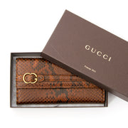 Gucci Brown Python Wallet, Labellov offers a wide selection of new and preloved luxury handbag. Visit the platform for a safe and secure shopping experience