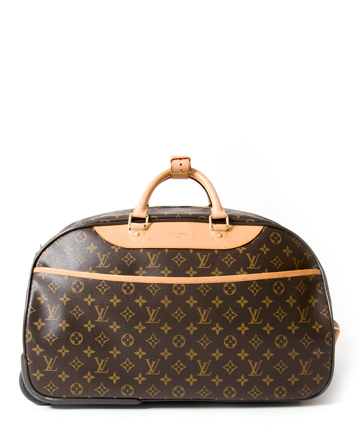 Louis Vuitton Eole Monogram 50 Rolling Handbag buy safe online second hand like new Louis Vuitton